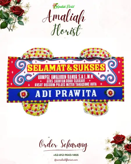 Papan Bunga Ucapan Selamat Dayun